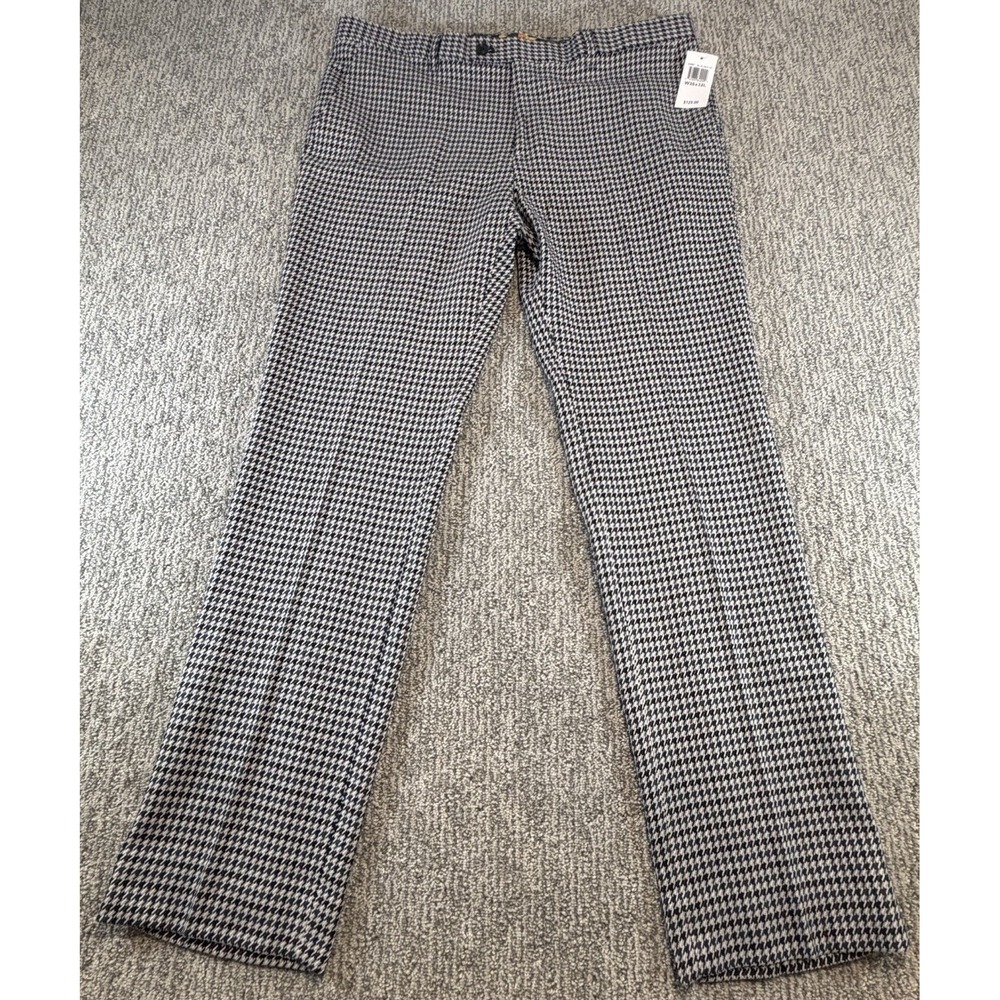 Paisley & Gray Men's Slim Fit Suit Pants‎ Assorted Blue And White 36x32 NWT